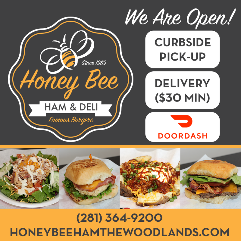 Home Honey Bee Ham Deli, The Woodlands, Texas, Catering, Turkeys, Burgers, Specials, ToGo